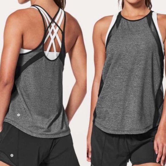 Lululemon Athletica Gray Tank Top - Picture 3 of 9
